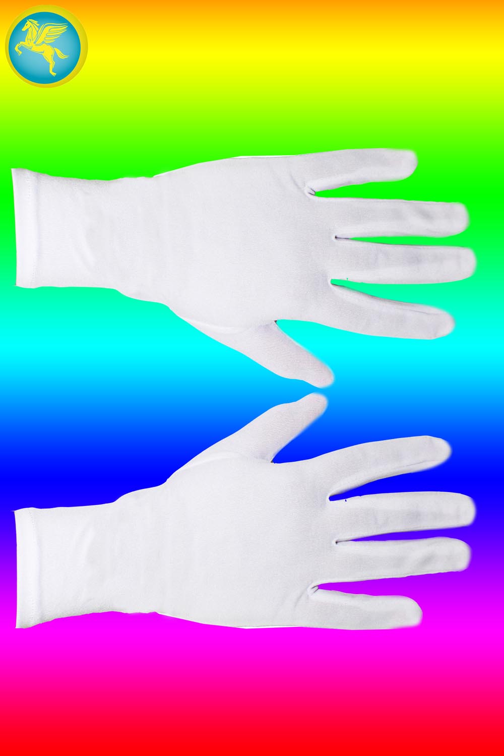 GUANTI BIANCHI ADULTO